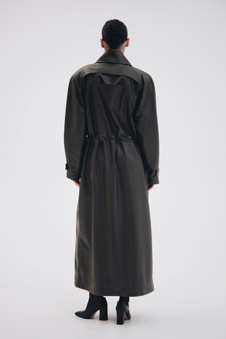 Dark Allure Trench Coat