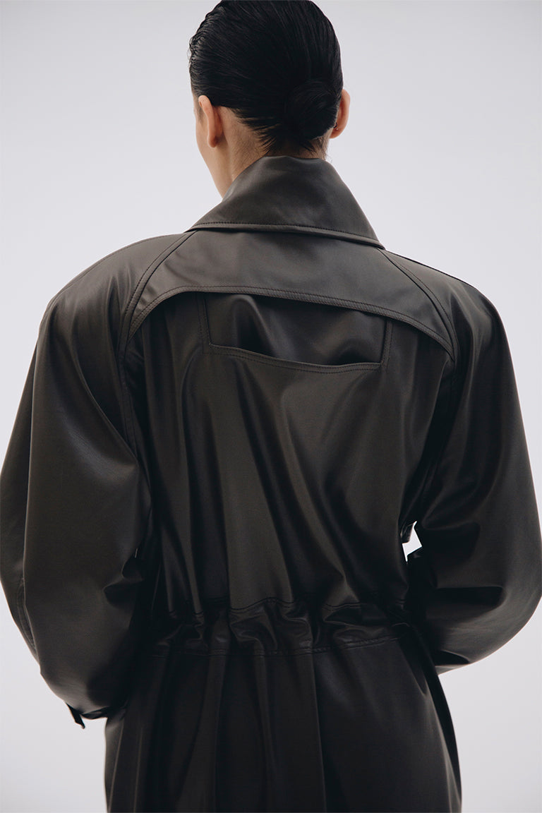 Dark Allure Trench Coat