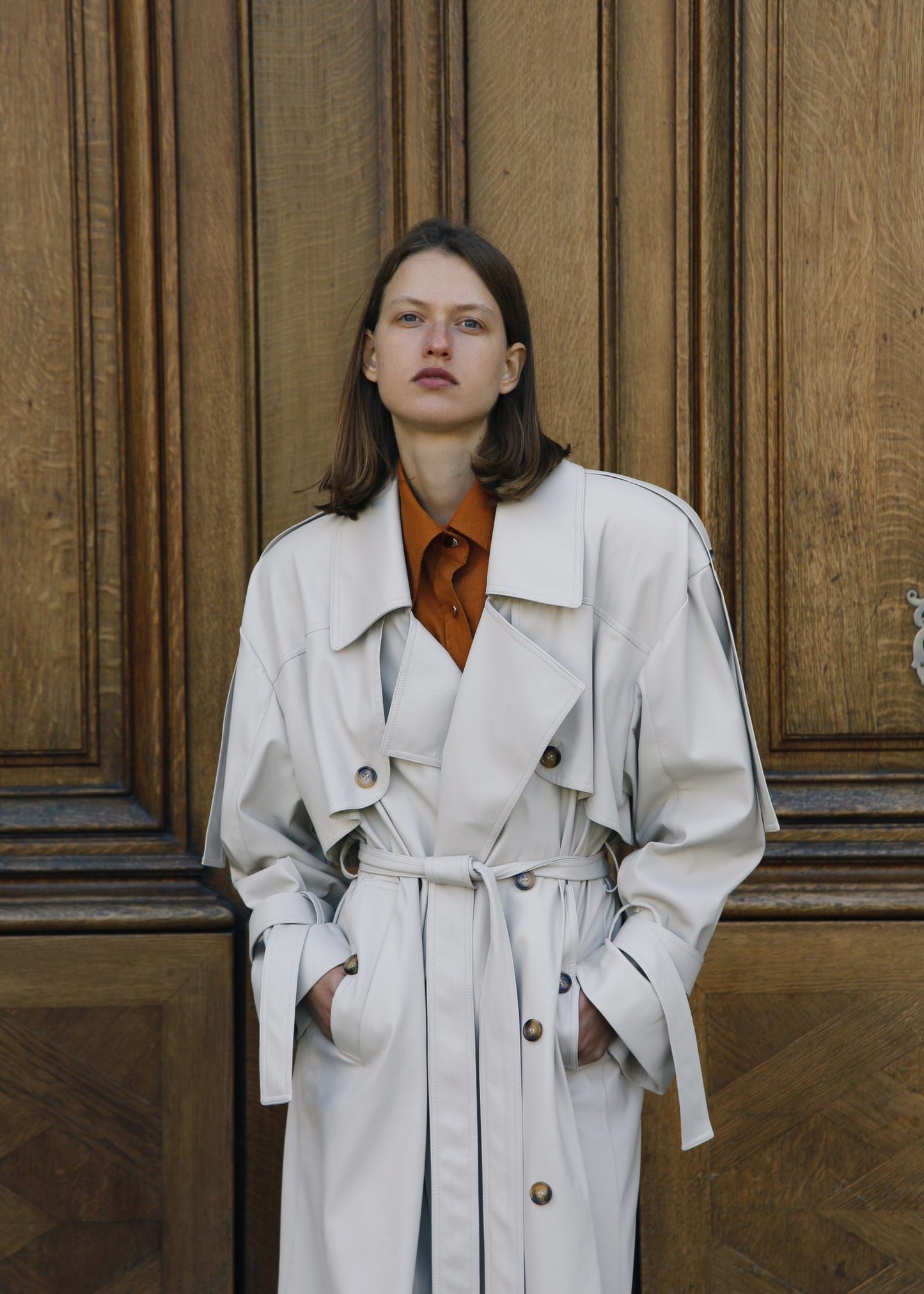 Trench Off white