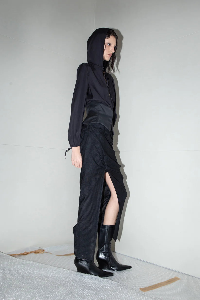 Black Wave Skirt