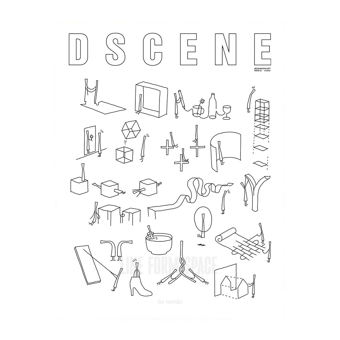 DSCENE 020 : LINE FROM SPACE
