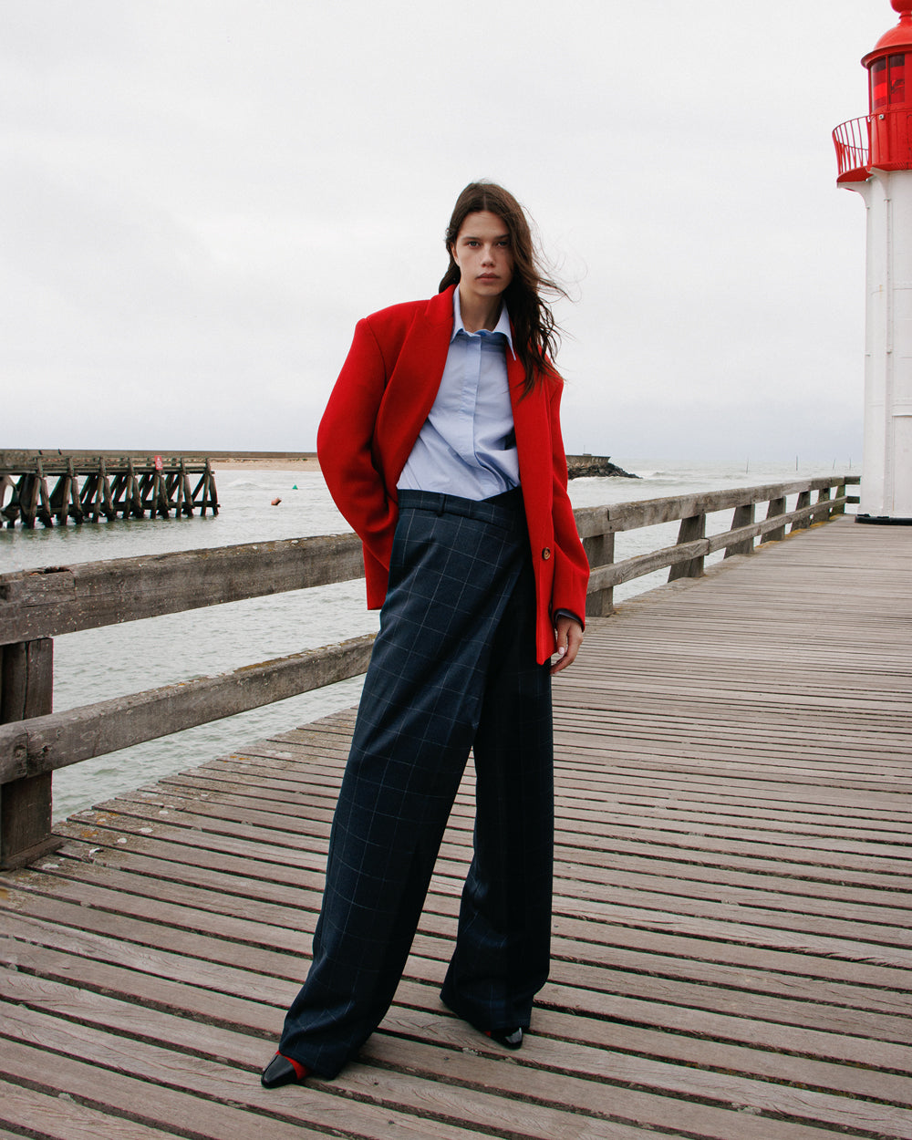 BLUEBIRD DARK BLUE pants