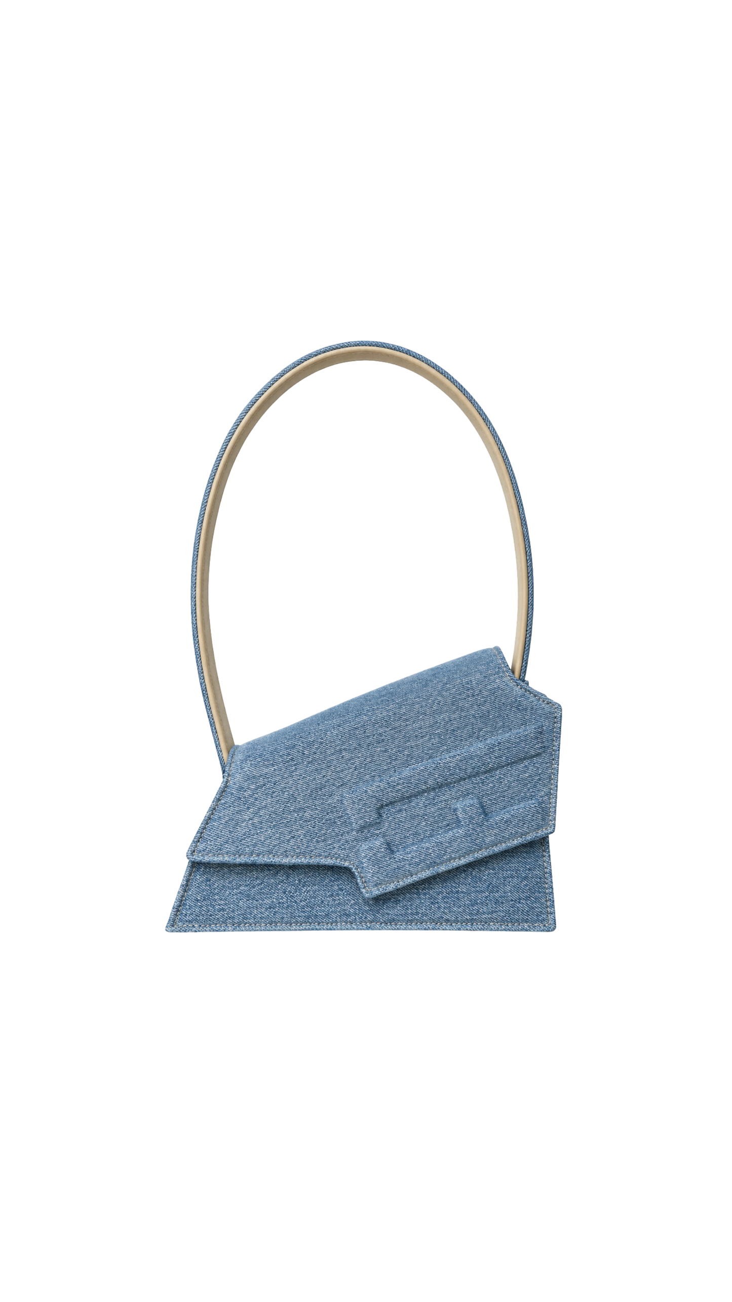 City longer denim bag
