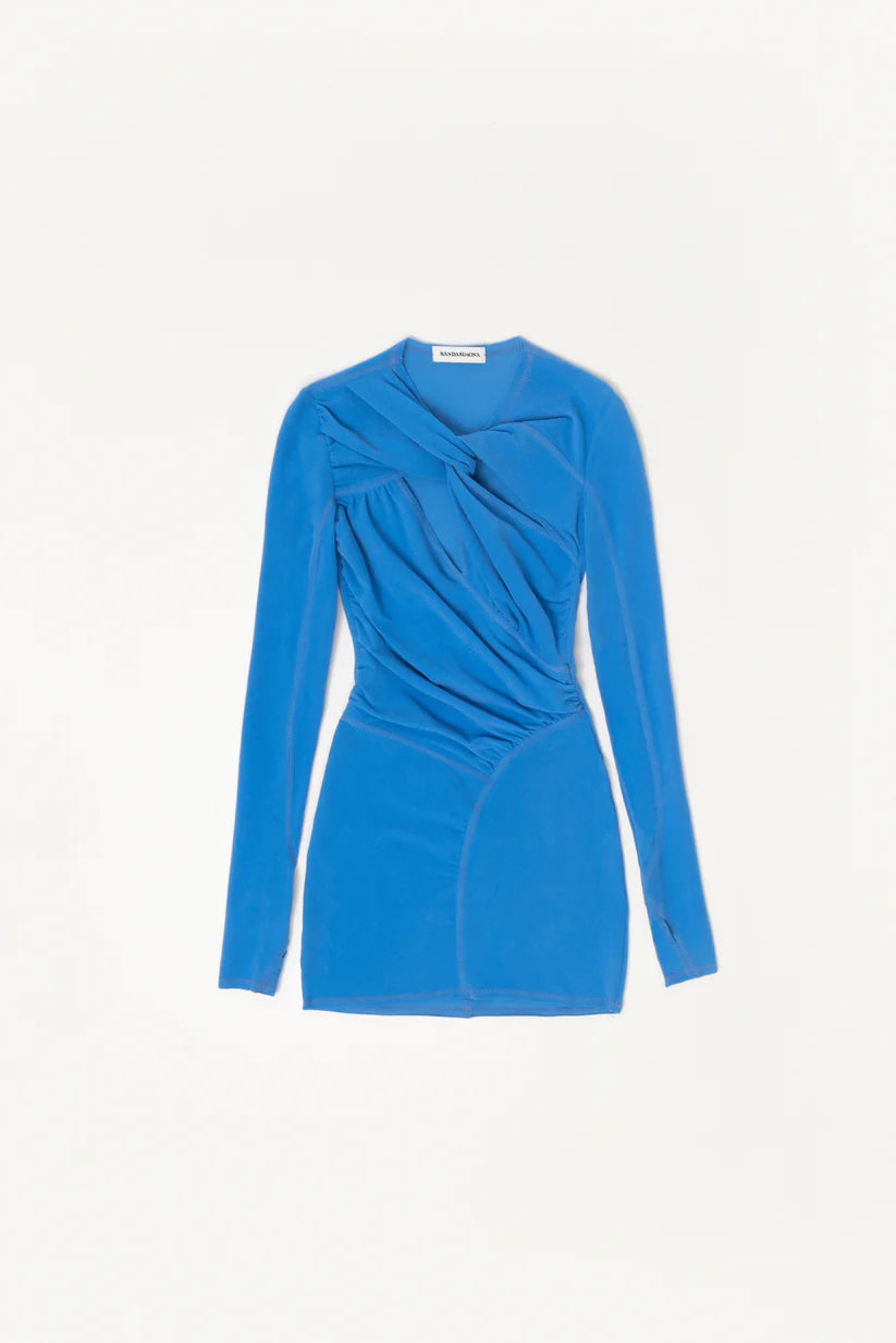 Blue Terry Sport Dress