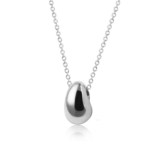 Drop Necklace In Silver