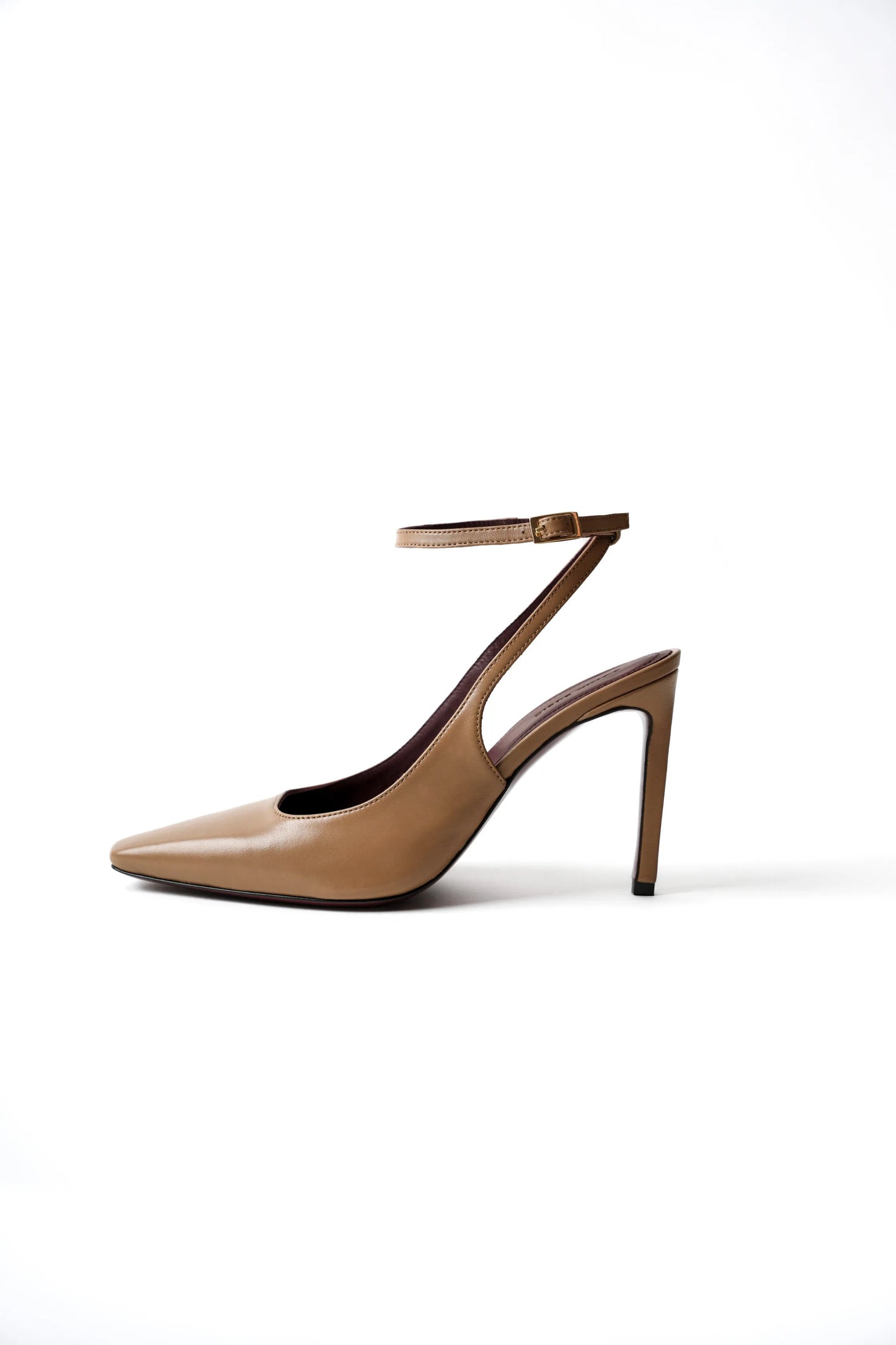 BELLA PUMPS IN BEIGE SMOOTH LEATHER