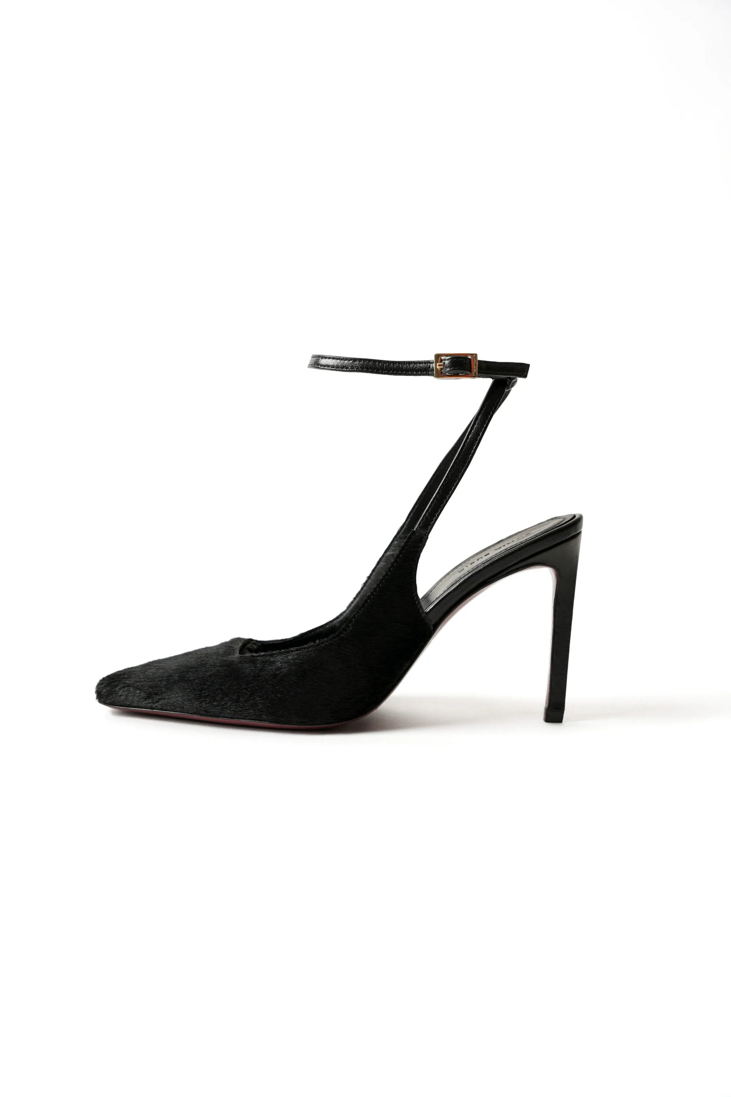 BIANCA PUMPS IN BLACK PONY HAIR LEATHER
