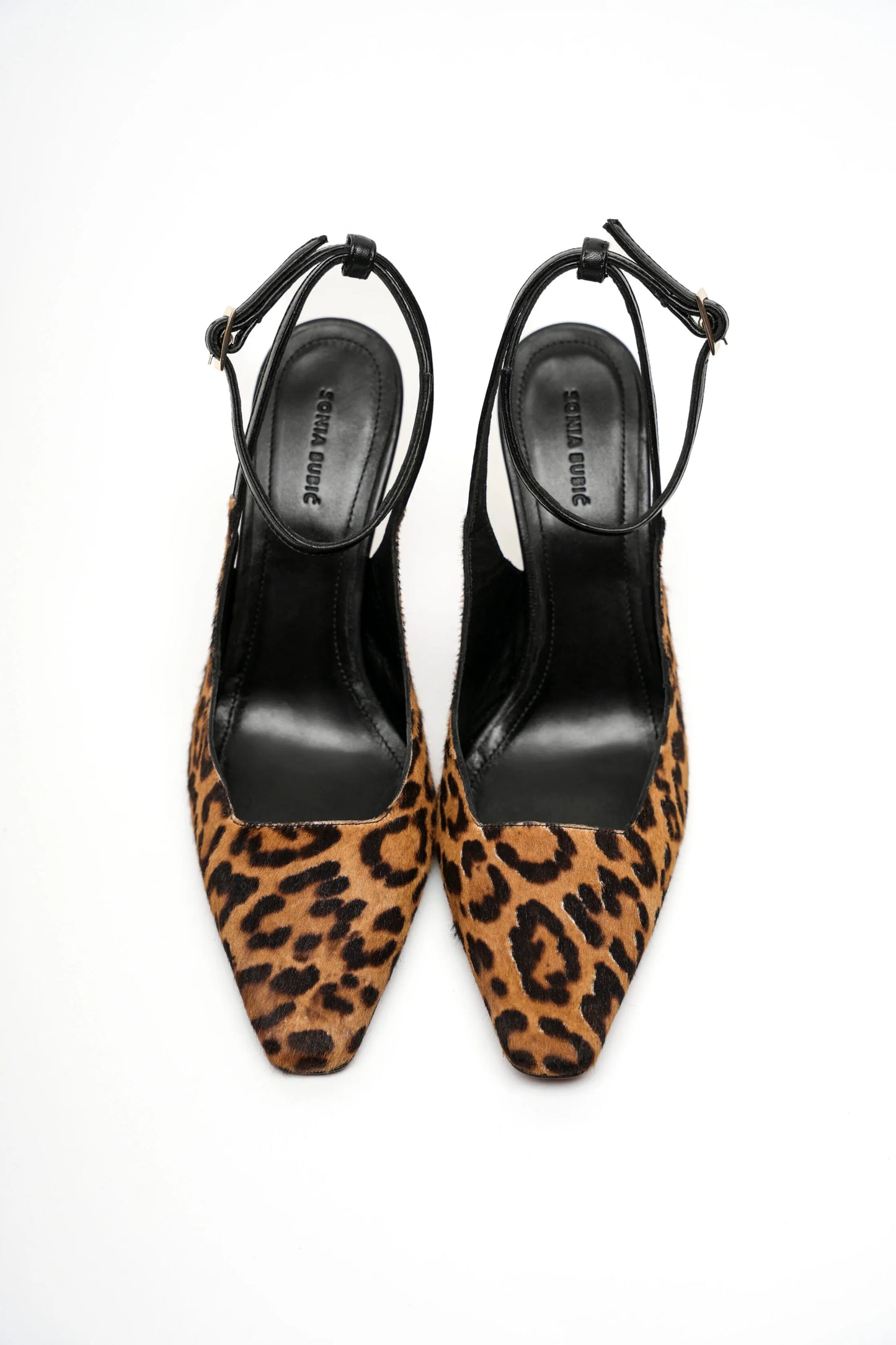BIANCA PUMPS IN LEOPARD PONY HAIR LEATHER
