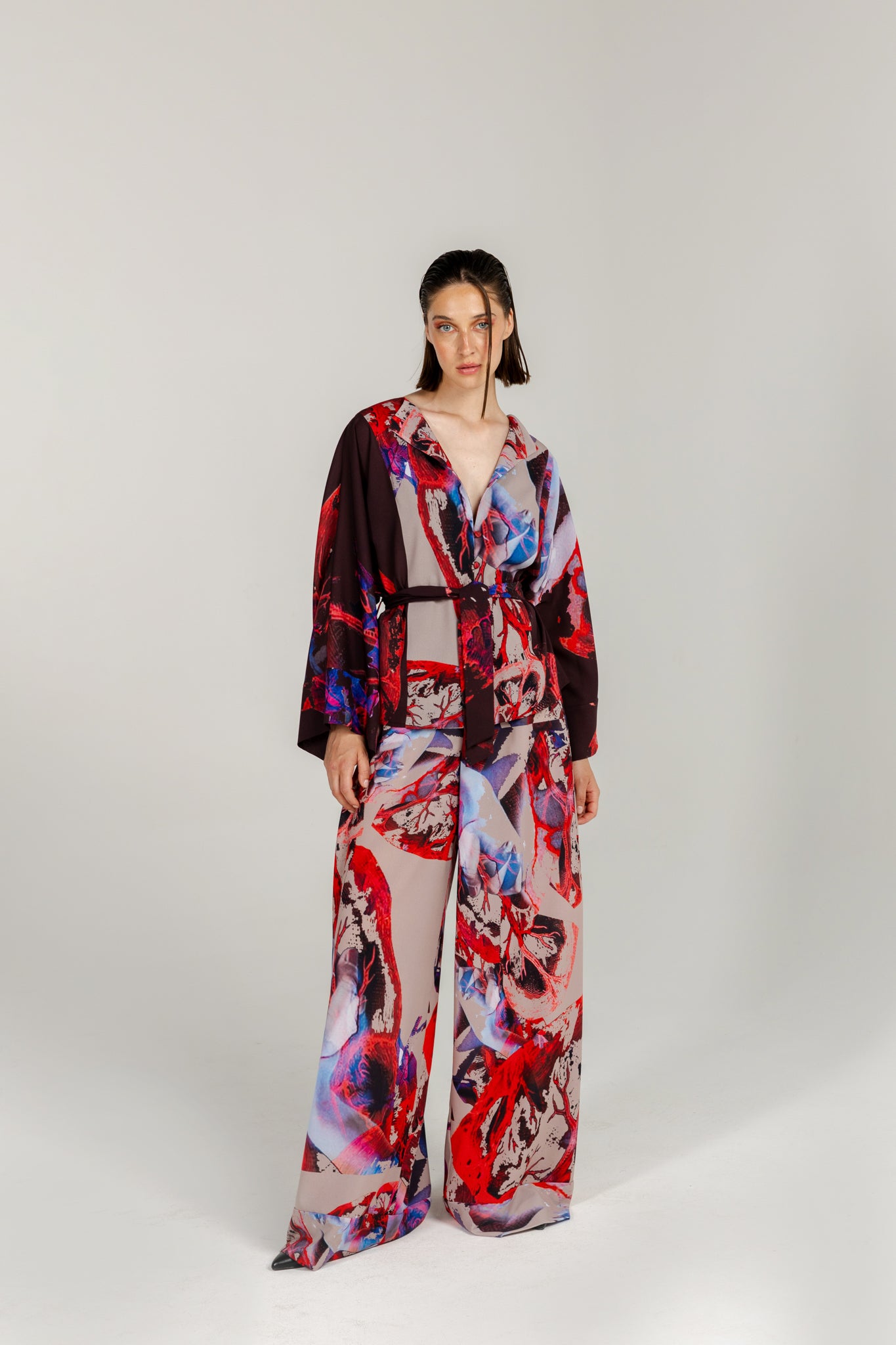 KIMONO WITH BUTTONS