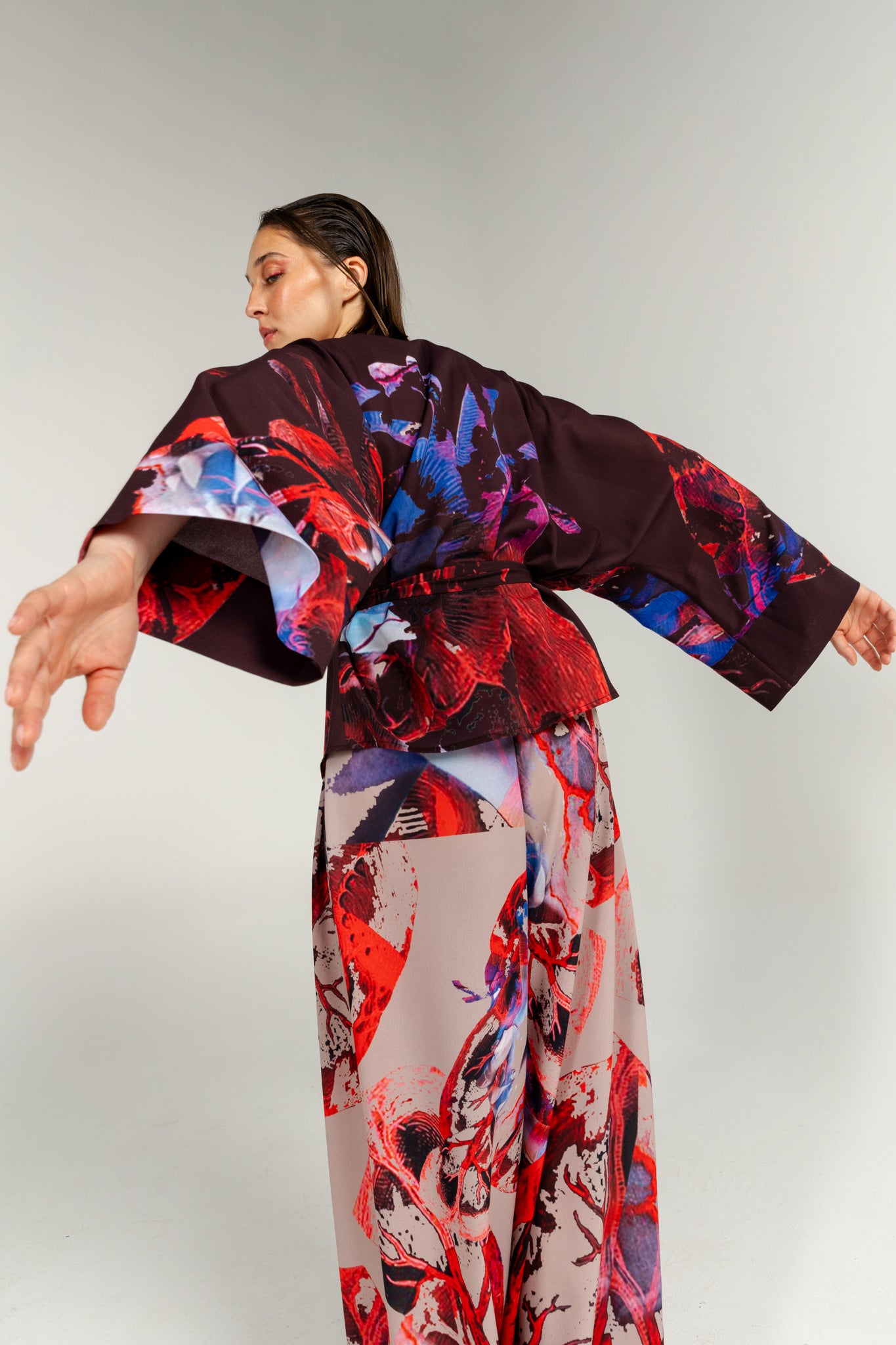 KIMONO WITH BUTTONS