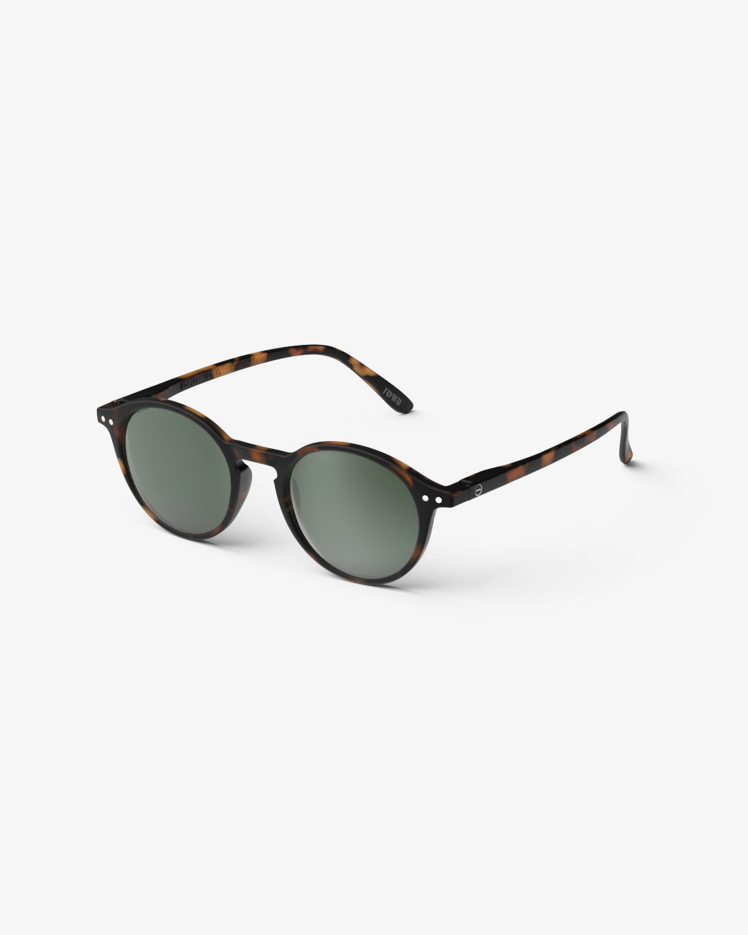 #D Tortoise Green Lenses