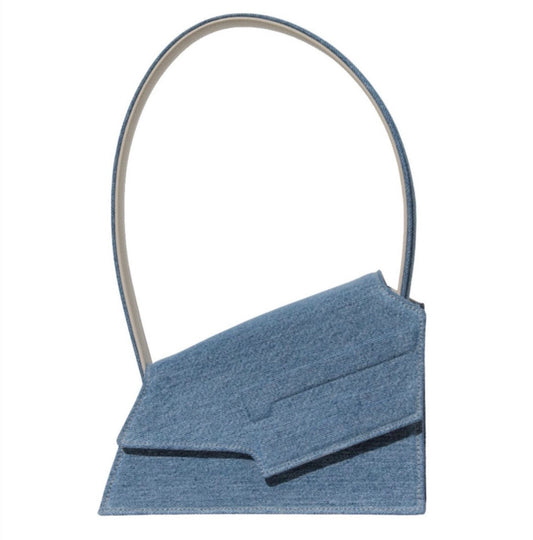 City longer denim bag